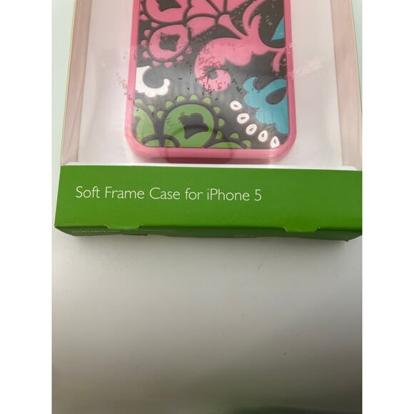 Vera Bradley iPhone 5 Soft Frame Case Tutti Frutti Floral Design New in Box3 - Picture 5 of 5